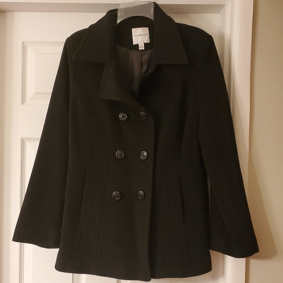 croft & barrow Jackets & Blazers - Croft & Barrow Double Breasted Wool Peacoat